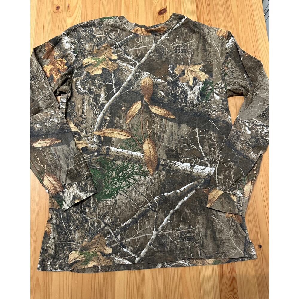 Gamehide Mens Long Sleeve Real Tree Camo Shirt Medium